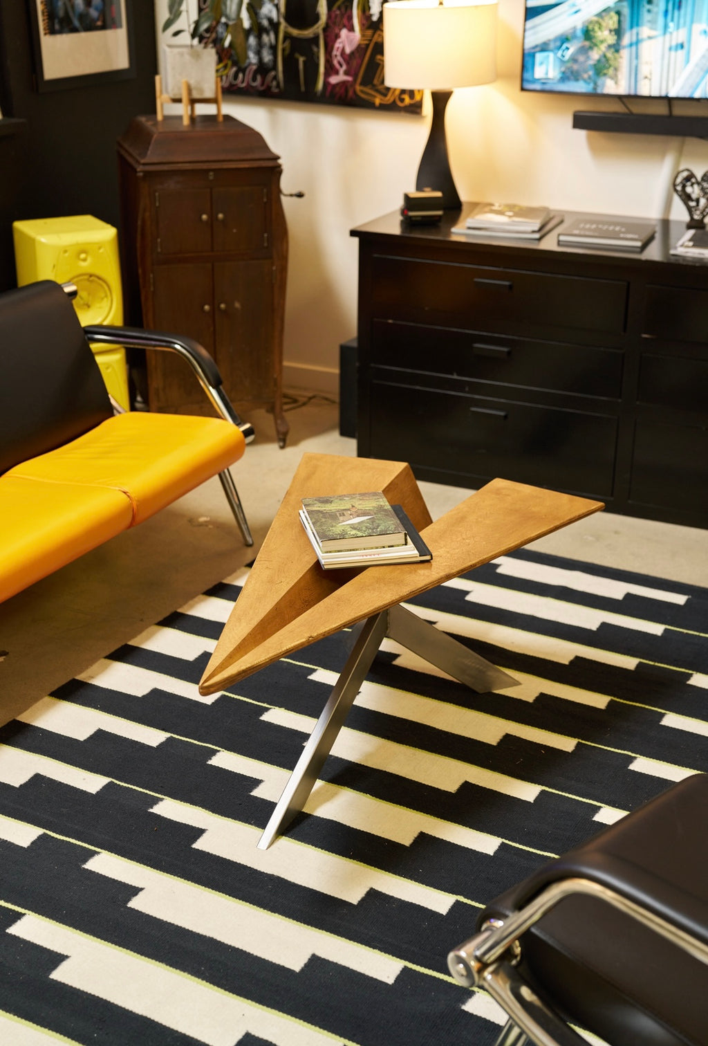 Wooden Airplane Coffee Table